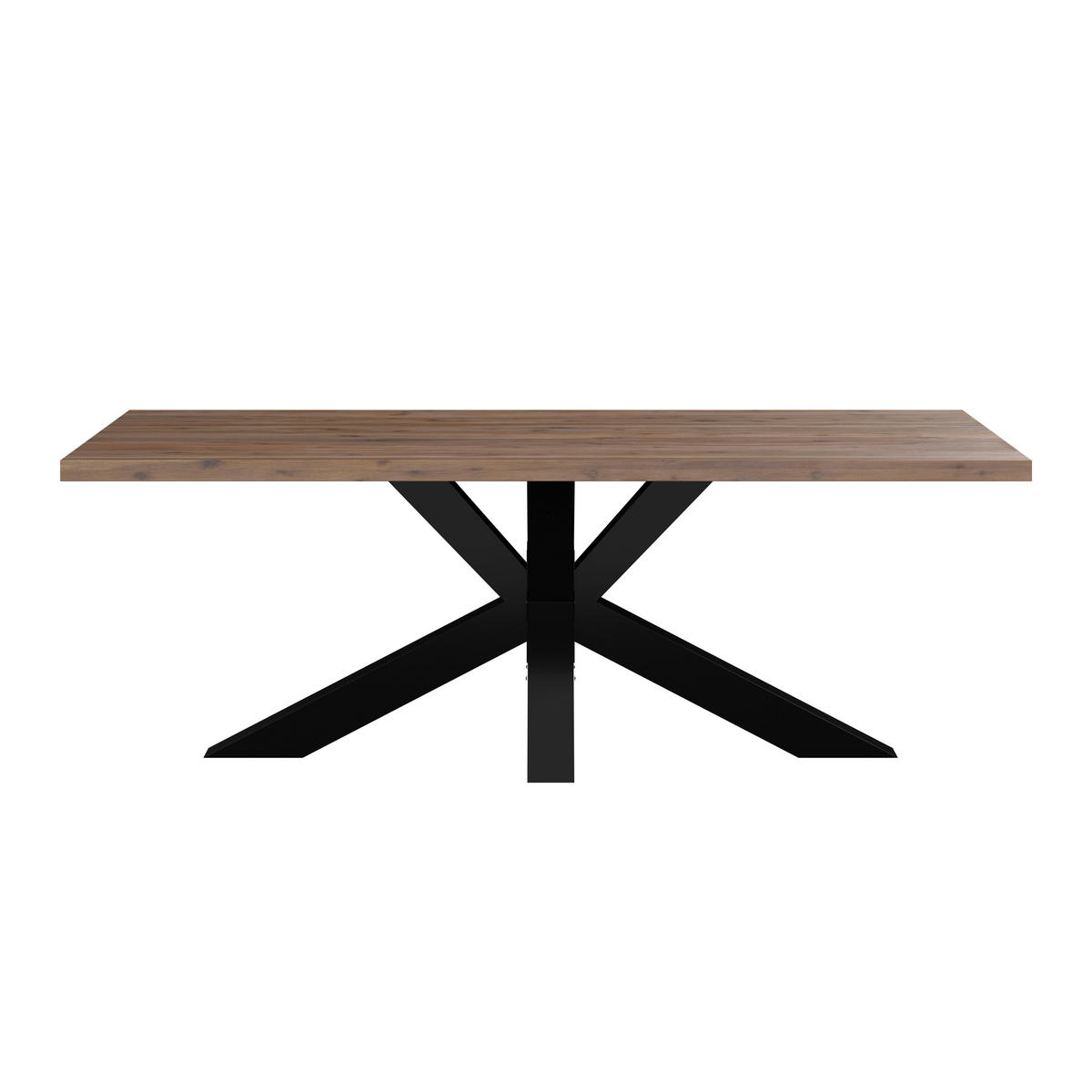 GARTENTISCH  - Akaziefarben, MODERN, Holz/Metall (220/76/100cm) - Ambia Garden