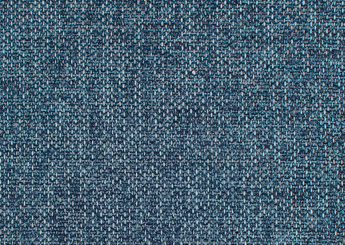 SCHLAFSOFA in Flachgewebe Blau  - Chromfarben/Blau, Design, Textil/Metall (185/84/100cm) - Bali