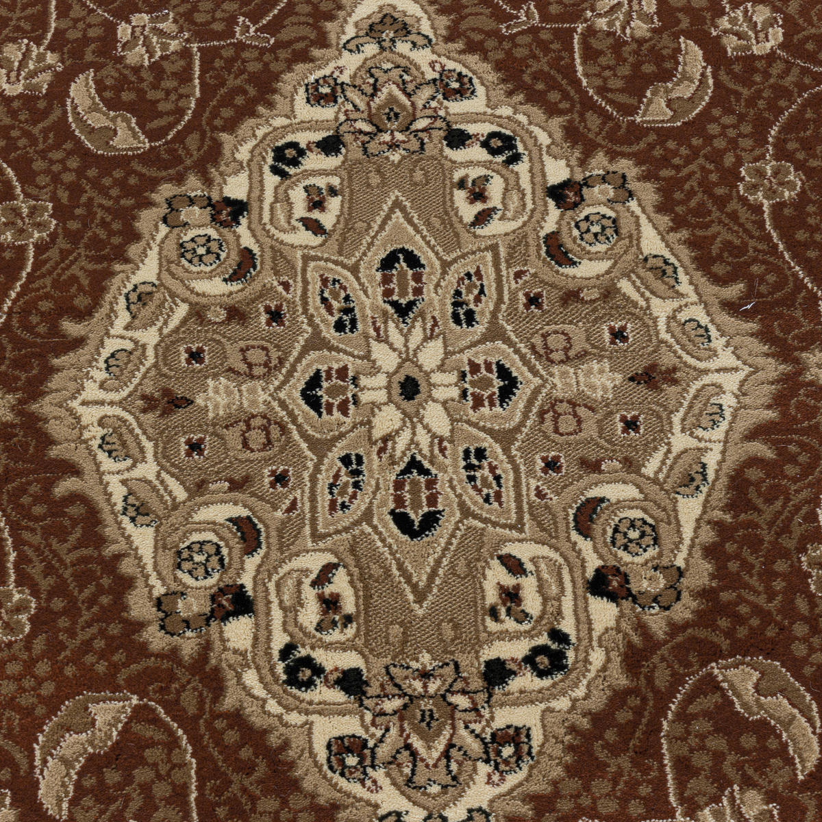 WEBTEPPICH 300/400 cm Kashmir 2607 Terra Terracotta  - Terracotta, LIFESTYLE, Textil (300/400cm)