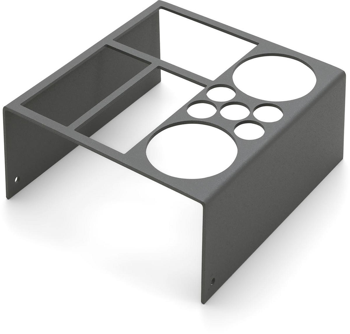 KOSMETIK-ORGANIZER  - Grau, Natur, Metall (15/3/15cm) - Musterring