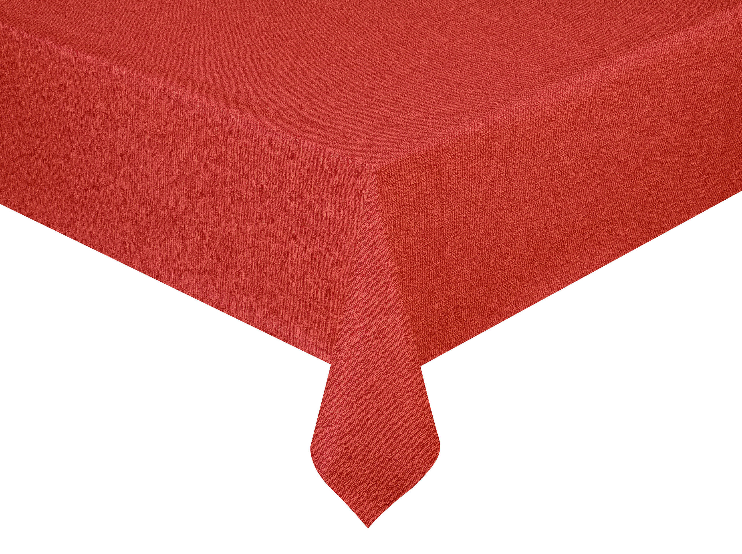 TISCHDECKE MILANO 110/140 cm  - Rot, Basics, Textil (110/140cm) - Peyer Syntex