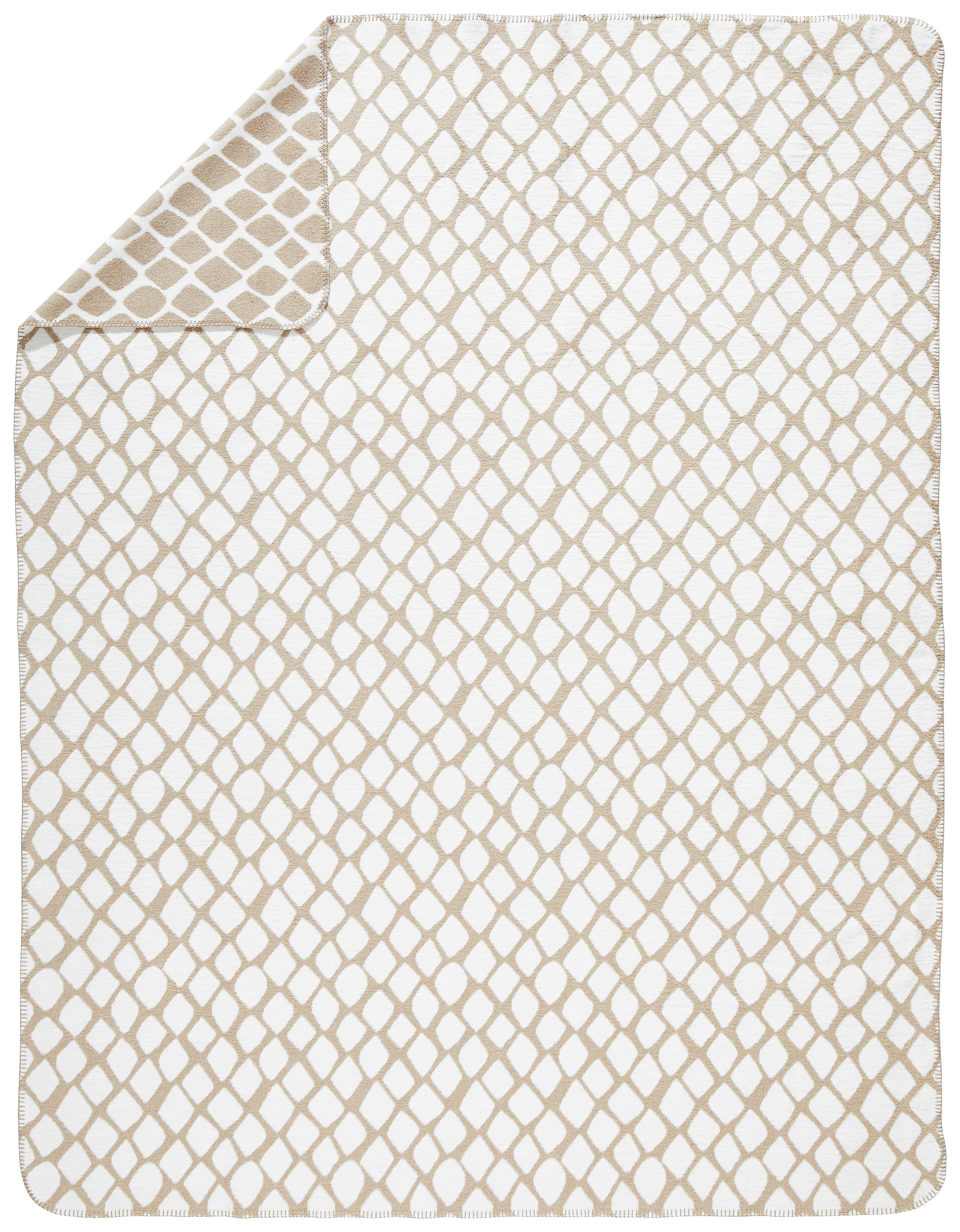 WOHNDECKE Snako 150/200 cm  - Taupe, LIFESTYLE, Textil (150/200cm) - Dieter Knoll