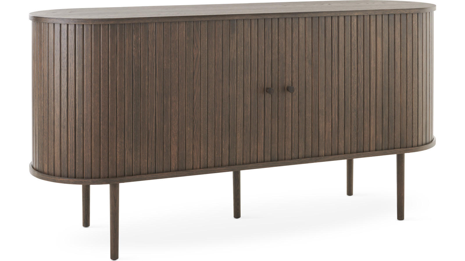 SIDEBOARD 150/76/45 cm  - mörkbrun, Design, trä (150/76/45cm) - Best Price