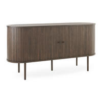 SIDEBOARD 150/76/45 cm  - mörkbrun, Design, trä (150/76/45cm) - Best Price
