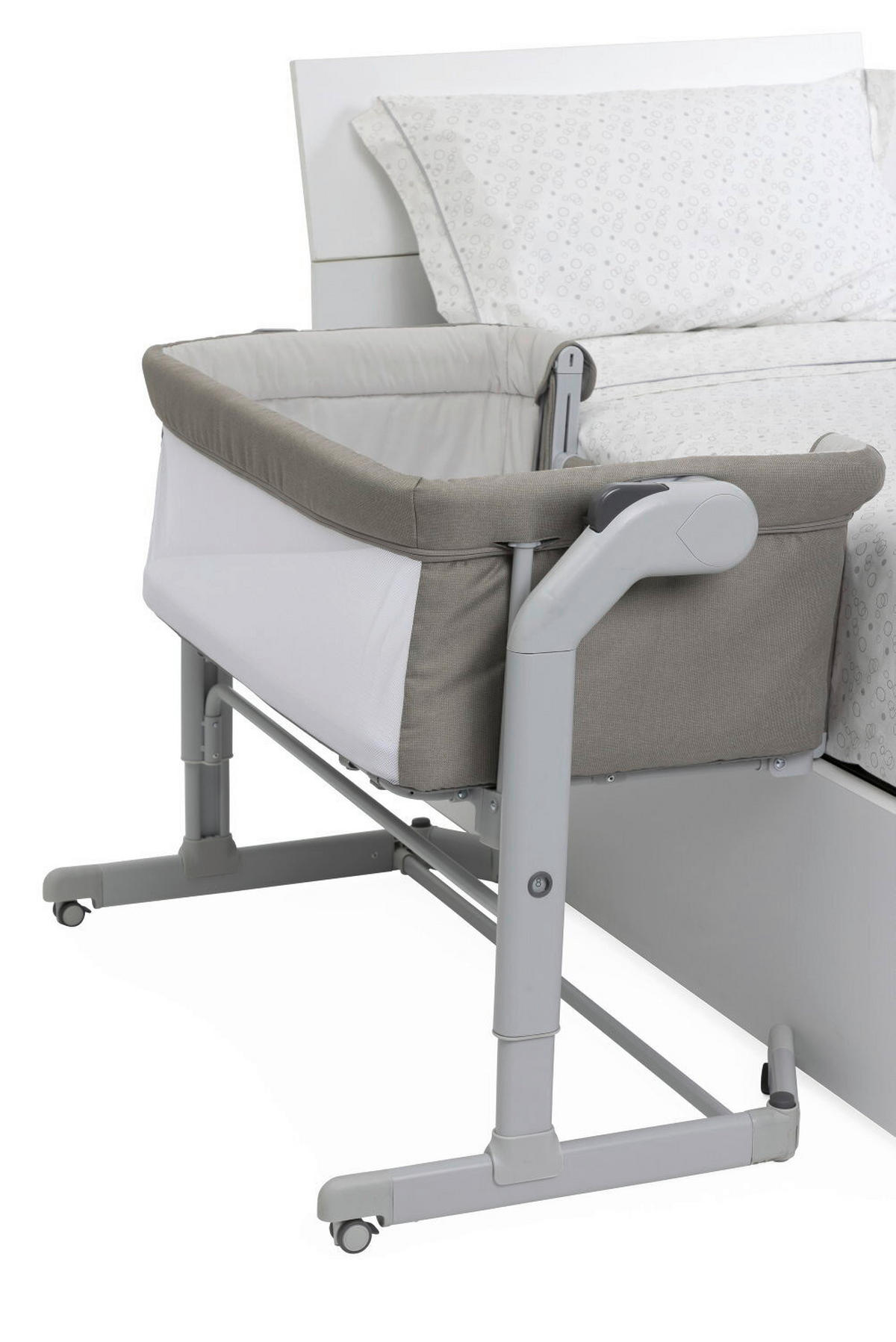 BEISTELLBETT Next2Me Magic Evo   - Taupe, Basics (99/73,5/64/80cm) - Chicco