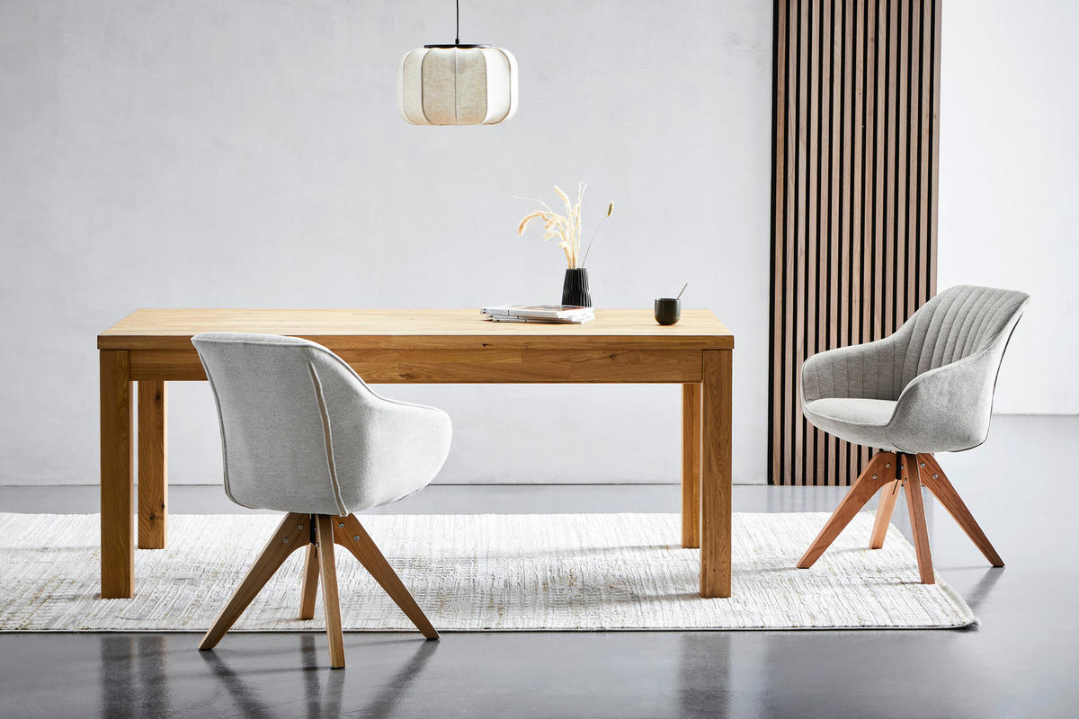 JEDÁLENSKÝ STÔL, divoký dub, 180/90/75 cm - divoký dub, Natur, drevo (180/90/75cm) - Livetastic