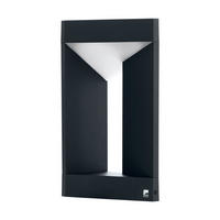 SVJETILJKA PODNA VANJSKA  - crna, Basics, metal/plastika (20/11/38cm)