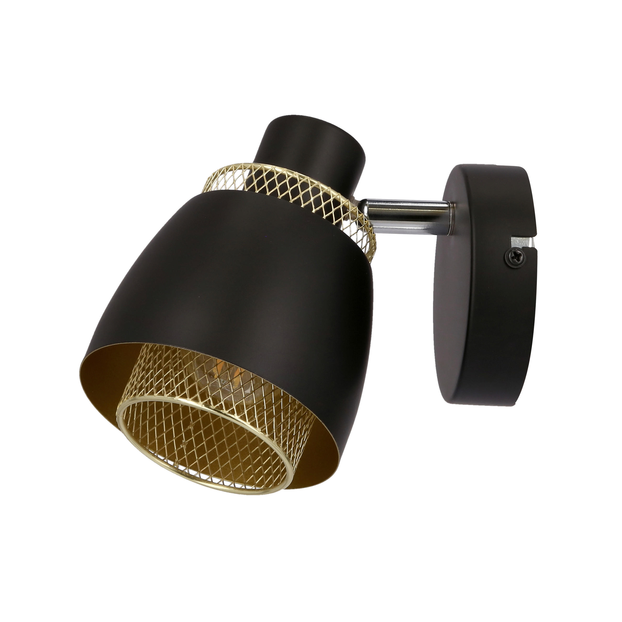 SPOTLIGHT Aleksandria 16.5/10/12 cm   - svart/guldfärgad, Design, metall (16.5/10/12cm)