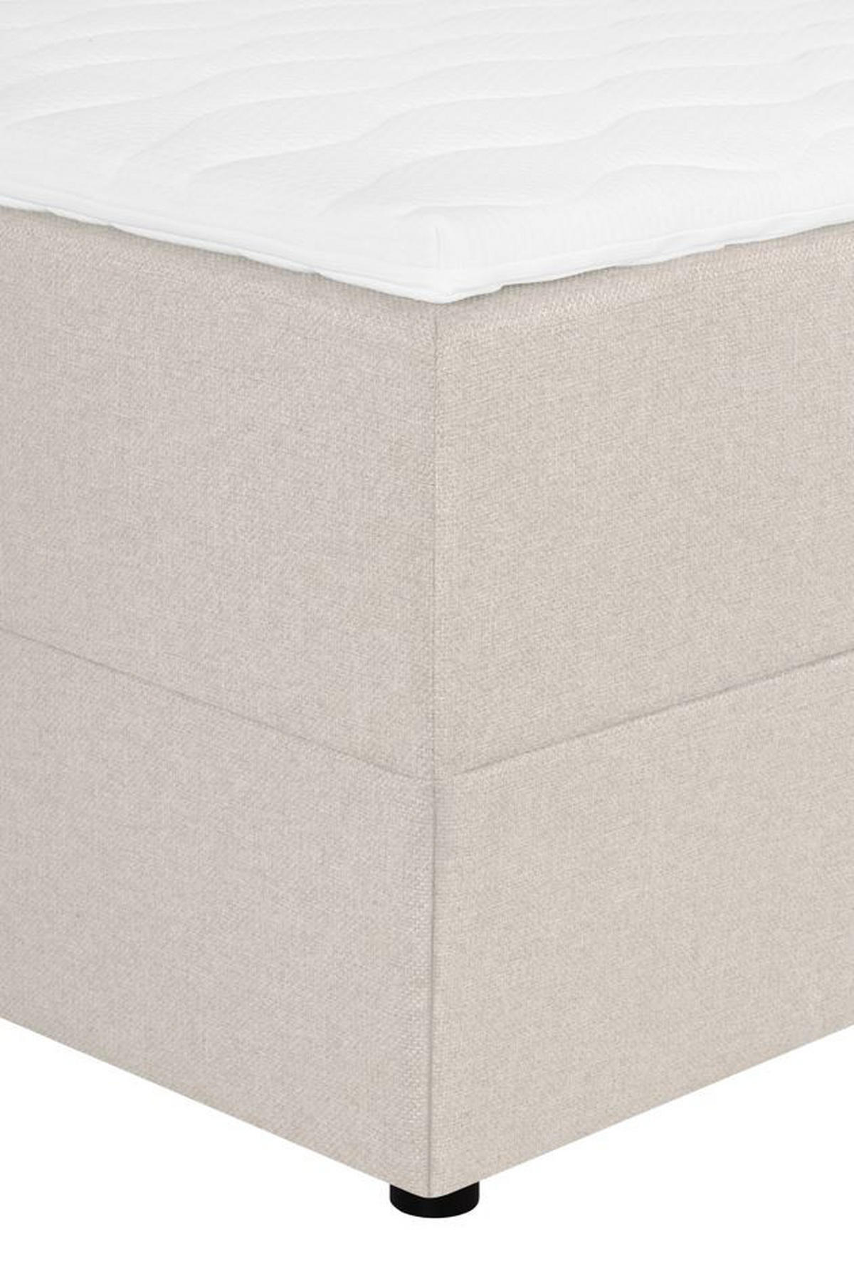 BOXSPRING 180X200 CM  in bej  - bej, Modern, lemn/textil (191/211/119,5cm) - Hom`in