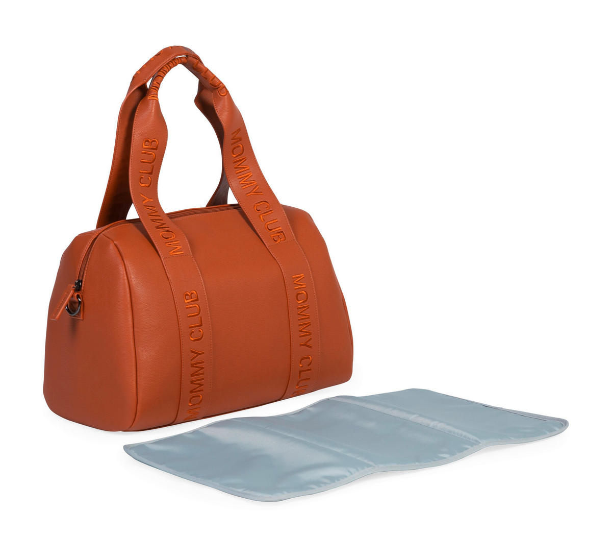WICKELTASCHE Mommy Club Vegan Leder Braun  - Schwarz/Braun, KONVENTIONELL, Kunststoff (38/21/27cm) - Childhome