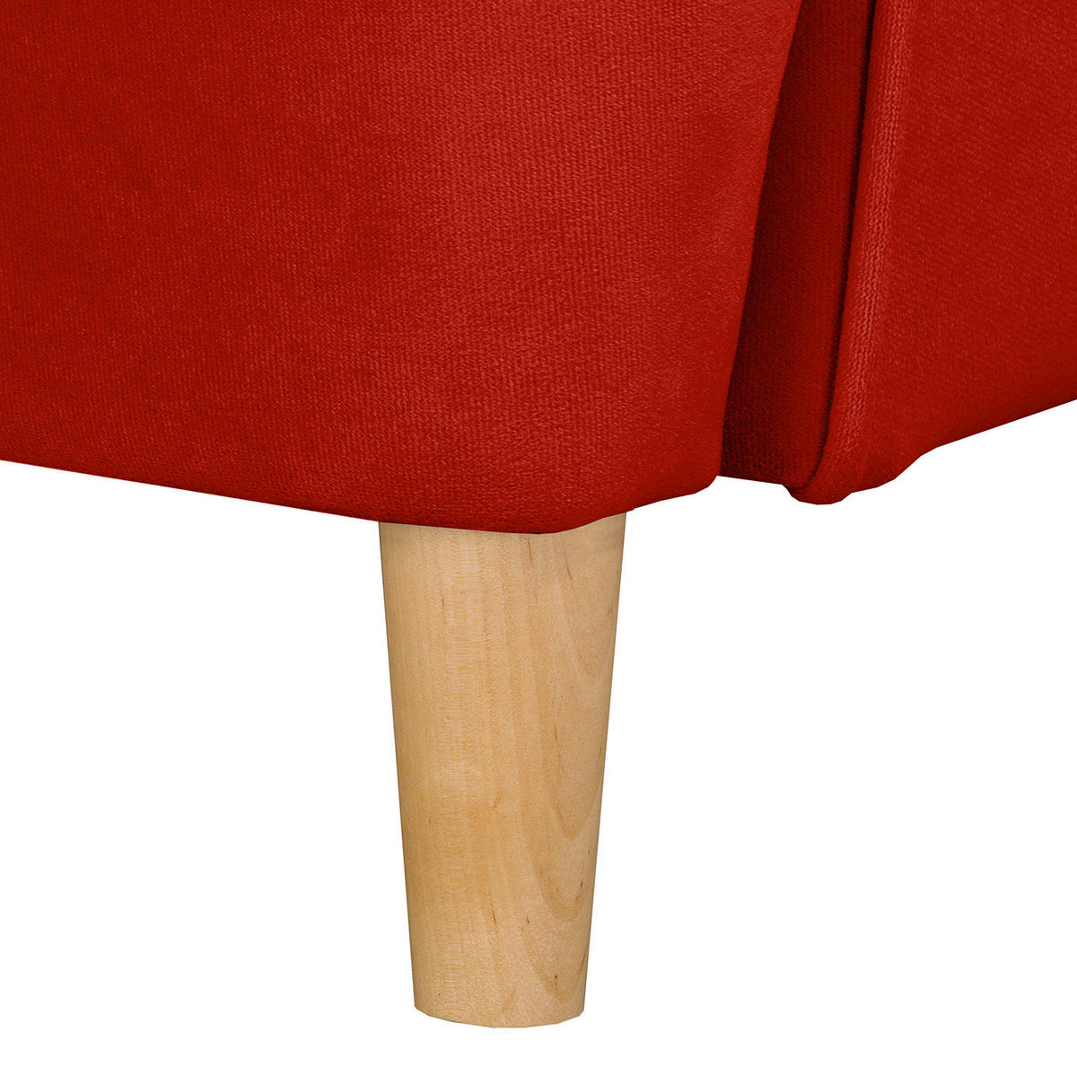 KINDERSESSEL Scandi Mini  - Rot, Design, Textil (60/74/69cm) - Livetastic