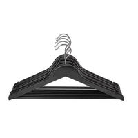 SET VEŠALICA crna   - crna, Osnovno, drvo/metal (44,5/1,2/23cm) - Homeware