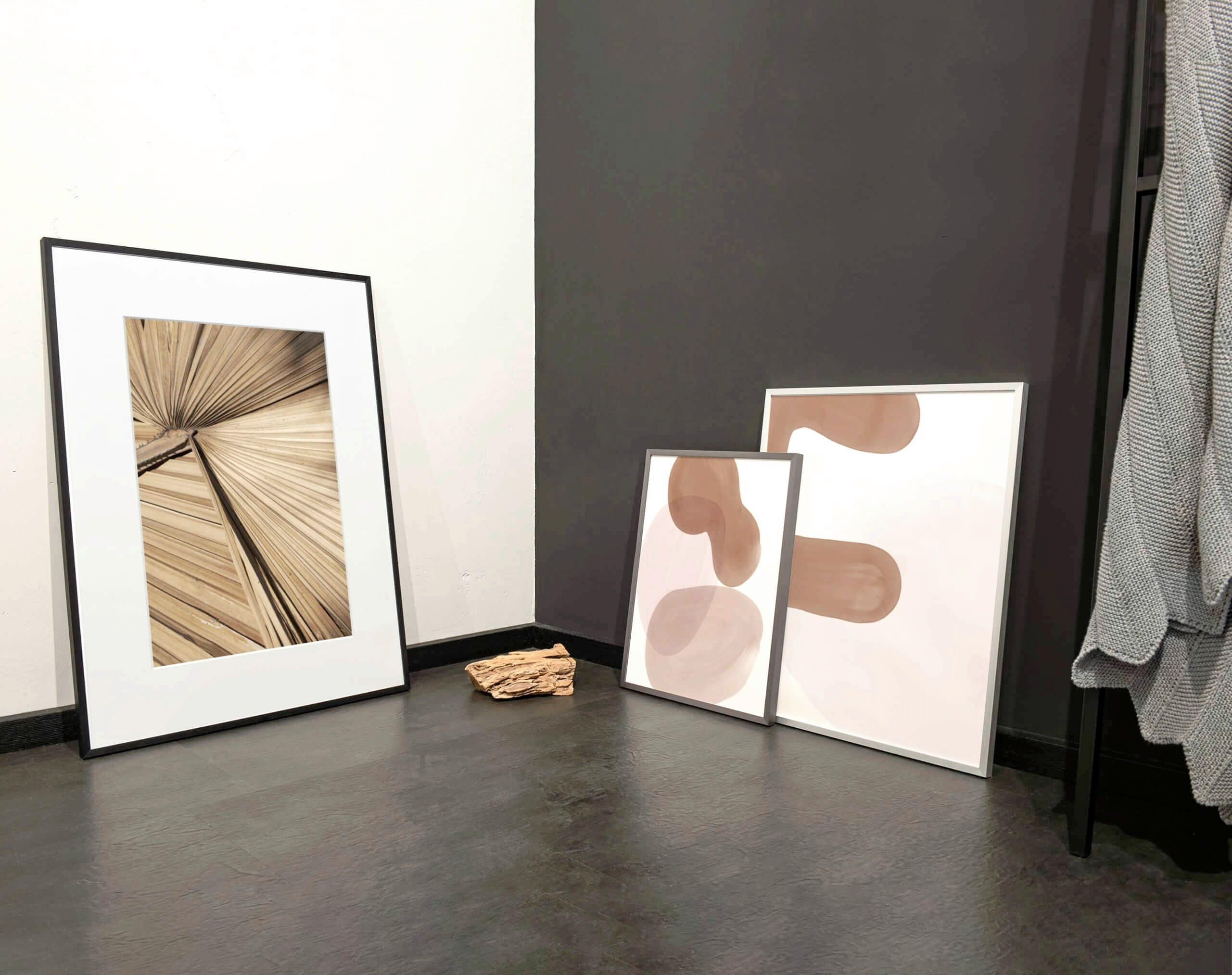 RAHMEN - Hellgrau, Basics, Metall (43,54/60,94/2,5cm) - Nielsen