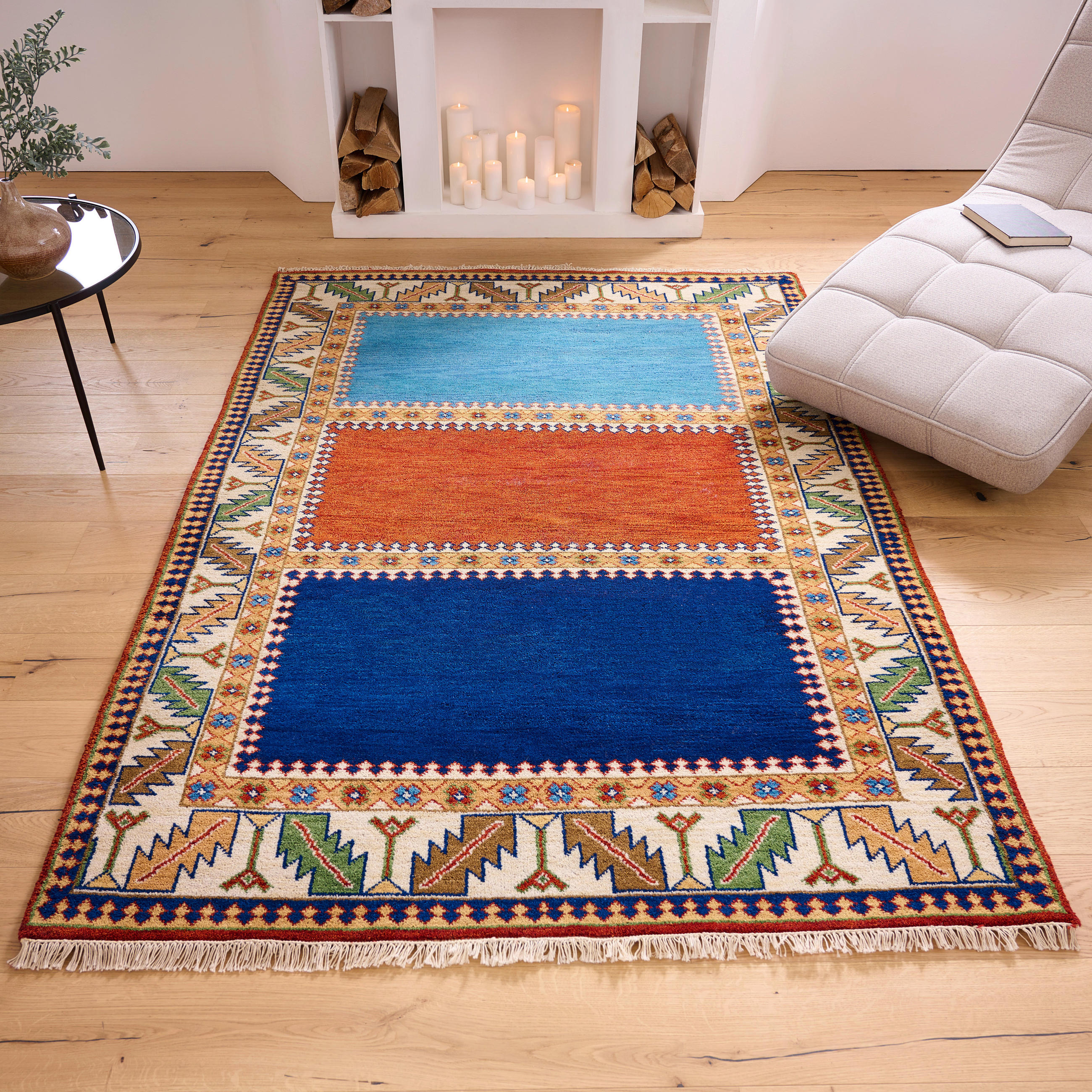 ORIENTTEPPICH 70/140 cm Iamwhatiam Creme, Rot  - Rot/Creme, LIFESTYLE, Textil (70/140cm) - Cazaris