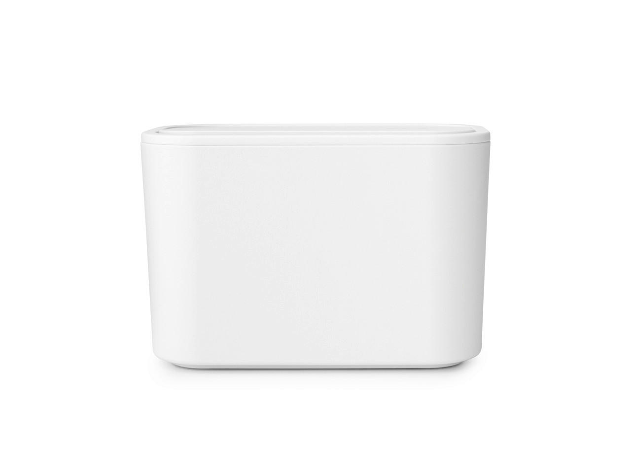 ABFALLEIMER MINDSET  - Weiß, Basics, Kunststoff (15/9.9/8.6cm) - Brabantia