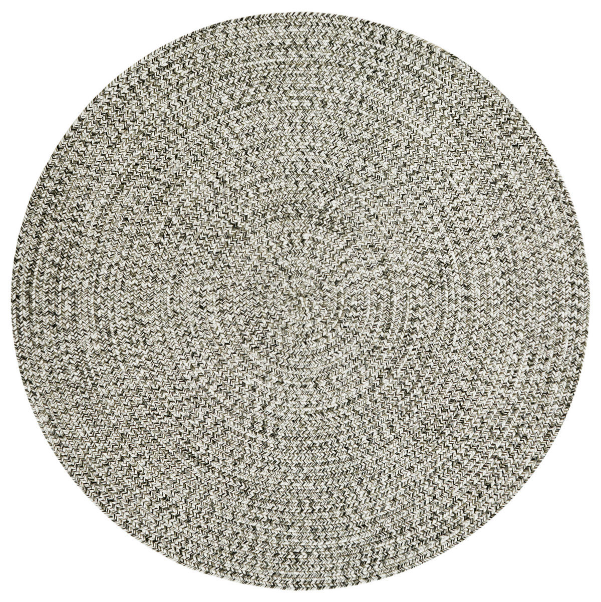 OUTDOORTEPPICH 200 cm Braided Multicolor, Greige  - Greige/Multicolor, Basics, Kunststoff (200cm)