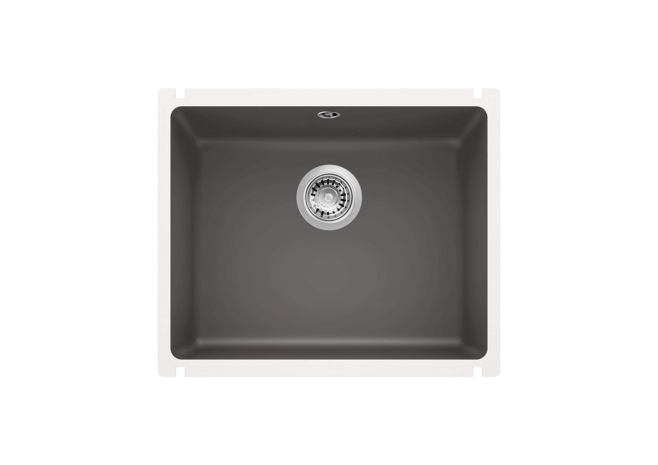 SPÜLE 106206  - Dunkelgrau, Basics, Keramik (54,3/45,6/18,5cm) - HKT