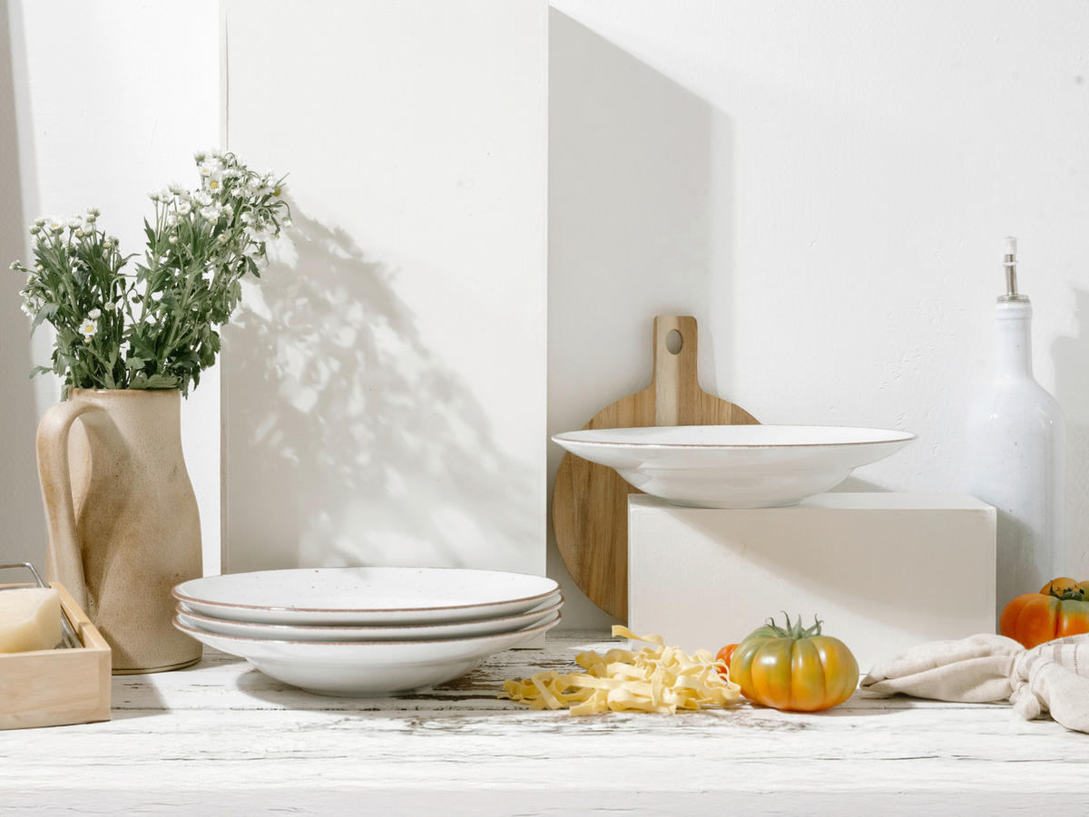 PASTATELLER Vintage Nature Weiss    - Creme, Basics, Keramik - Creatable