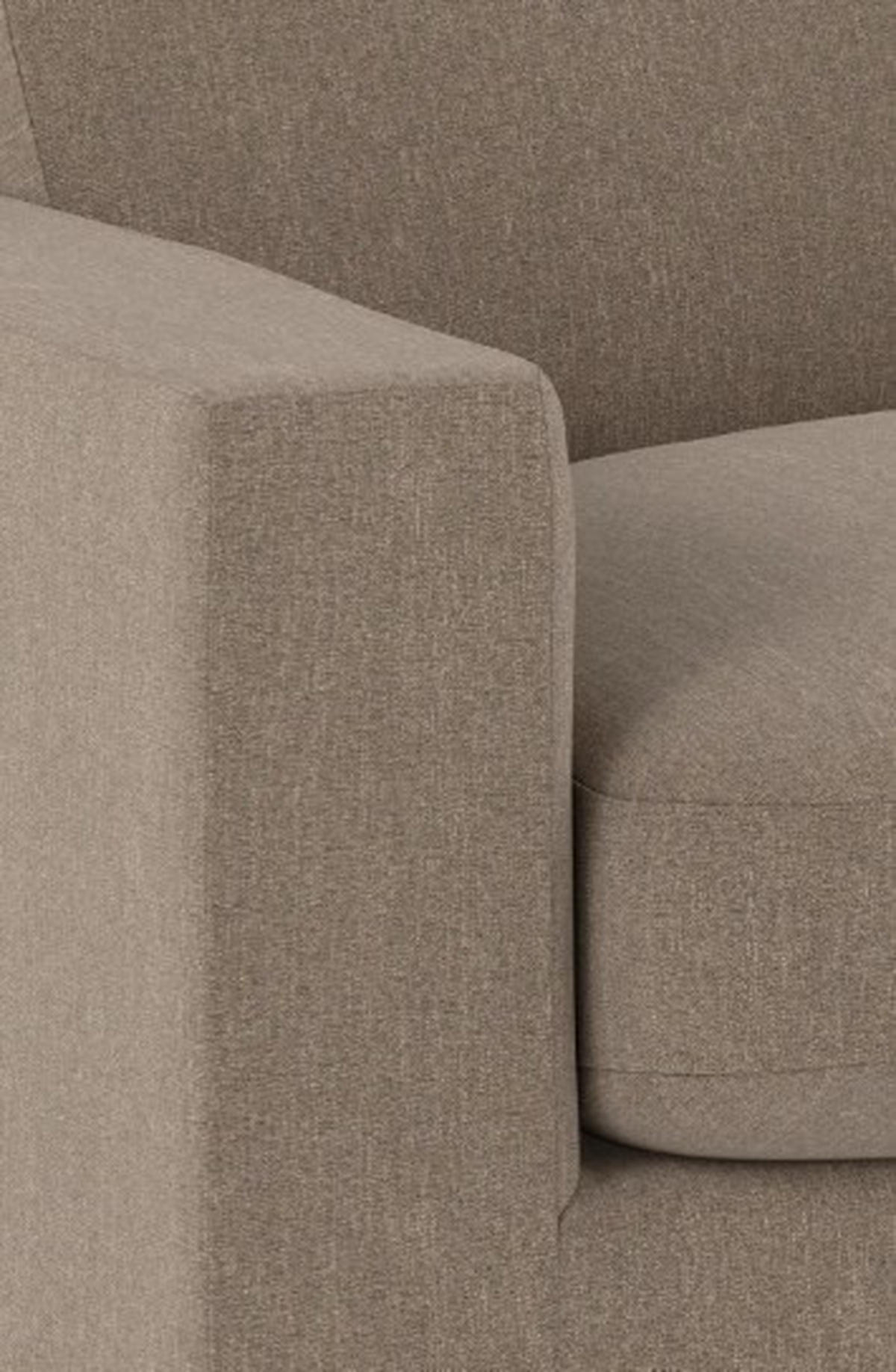 3-SITS SOFFA i sandfärgad  - sandfärgad/svart, Klassisk, metall/trä (216/80/114cm) - Rowico