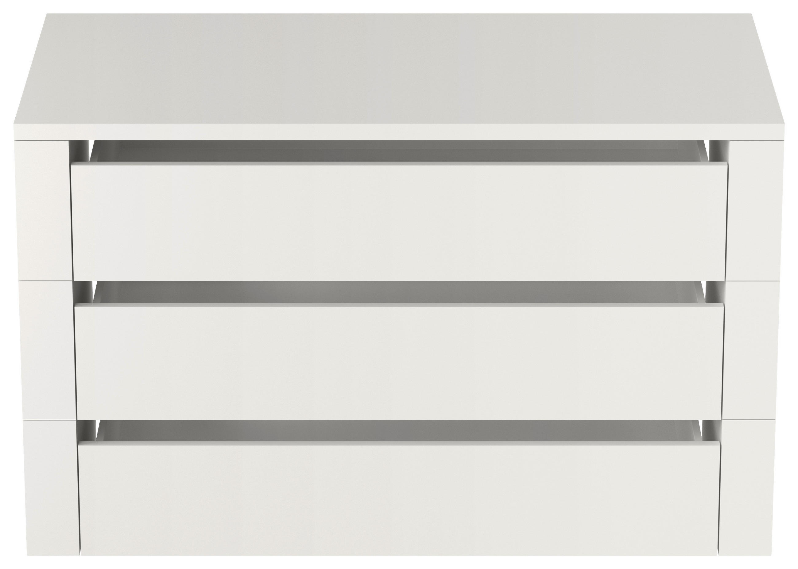 SCHUBKASTENEINSATZ 98,7/59,8/53 cm Weiß  - Weiß, Holzwerkstoff (98,7/59,8/53cm) - Boxxx