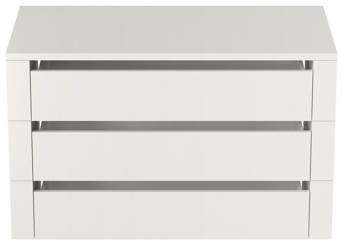SCHUBKASTENEINSATZ 98,7/59,8/53 cm Weiß  - Weiß, Holzwerkstoff (98,7/59,8/53cm) - Boxxx