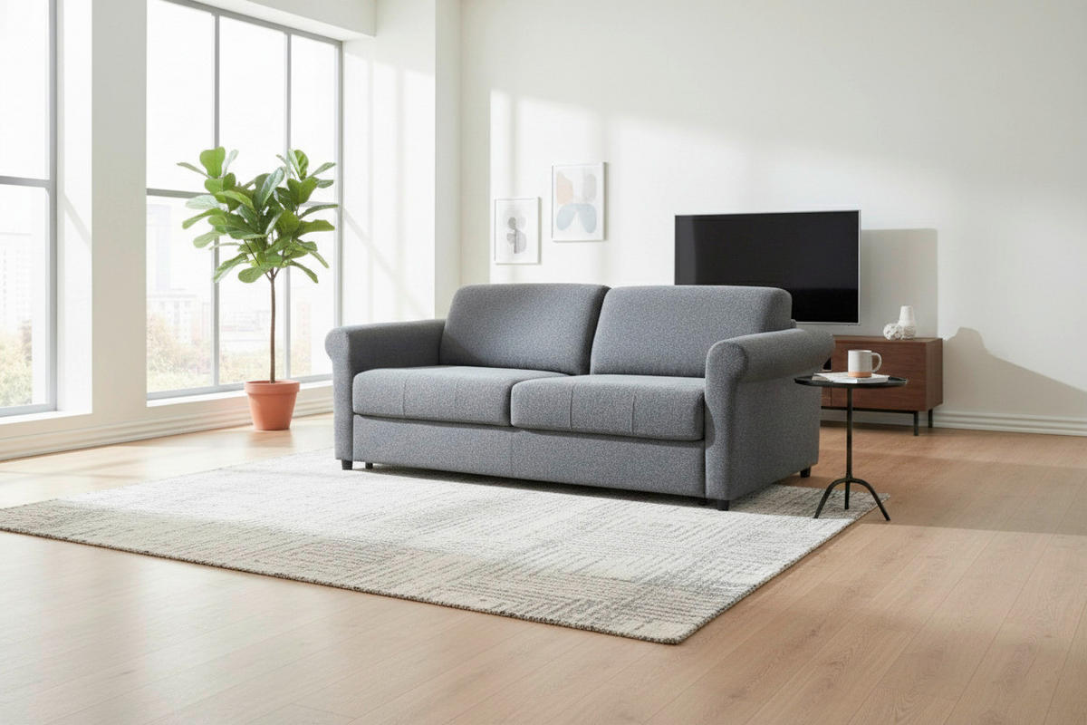 TROSJED drvo, metal, tekstil, drvni materijal  tamno siva    - tamno siva/crna, Moderno, drvni materijal/drvo (195/80/98cm) - Hom`in