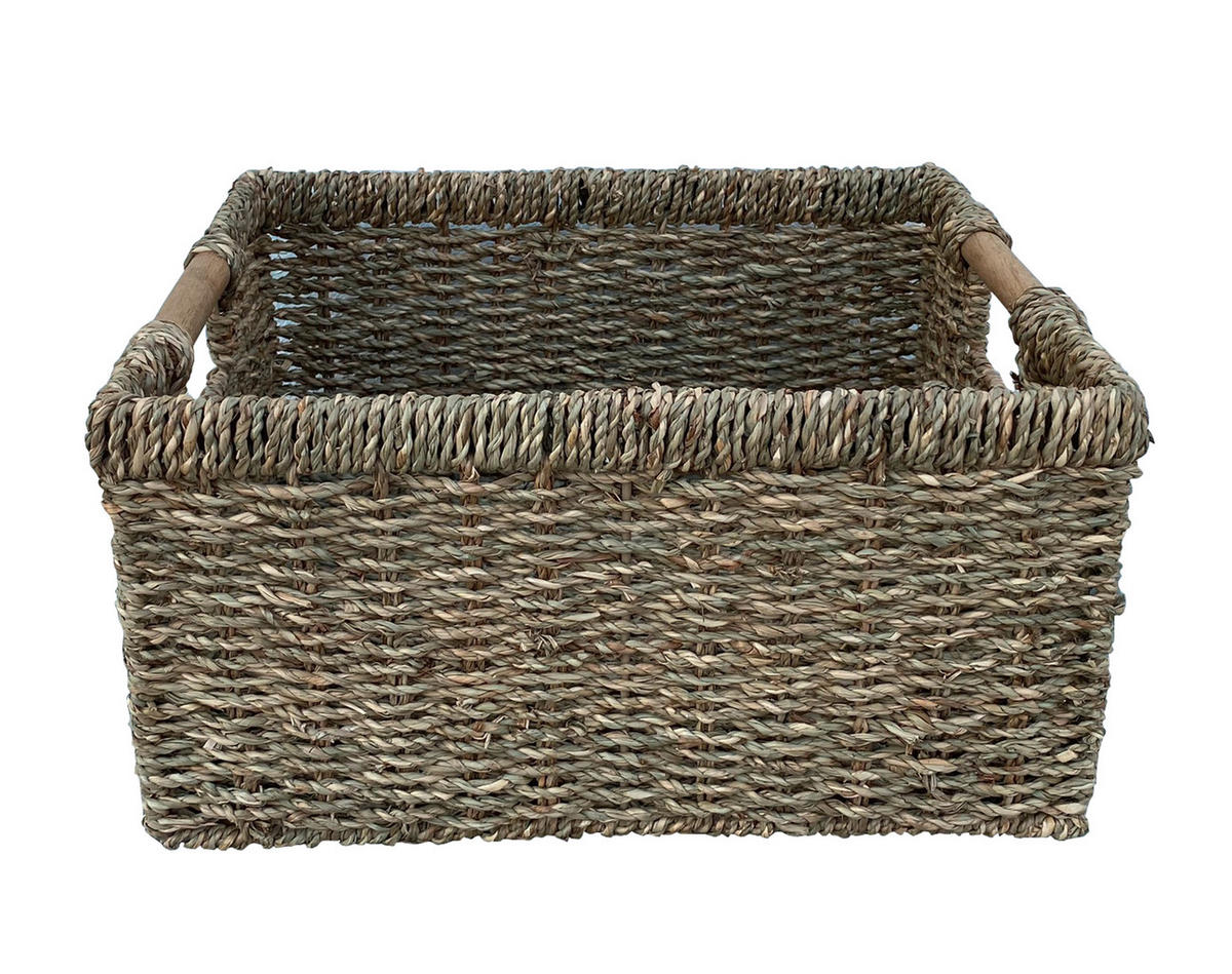 KORPA ZA REGAL   35/29/18 cm     - prirodna boja, Osnovno, drvo/metal (35/29/18cm) - Landscape