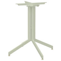 TISCHGESTELL 52/52/73 cm Metall  - Greige, Design, Metall (52/52/73cm) - Stern