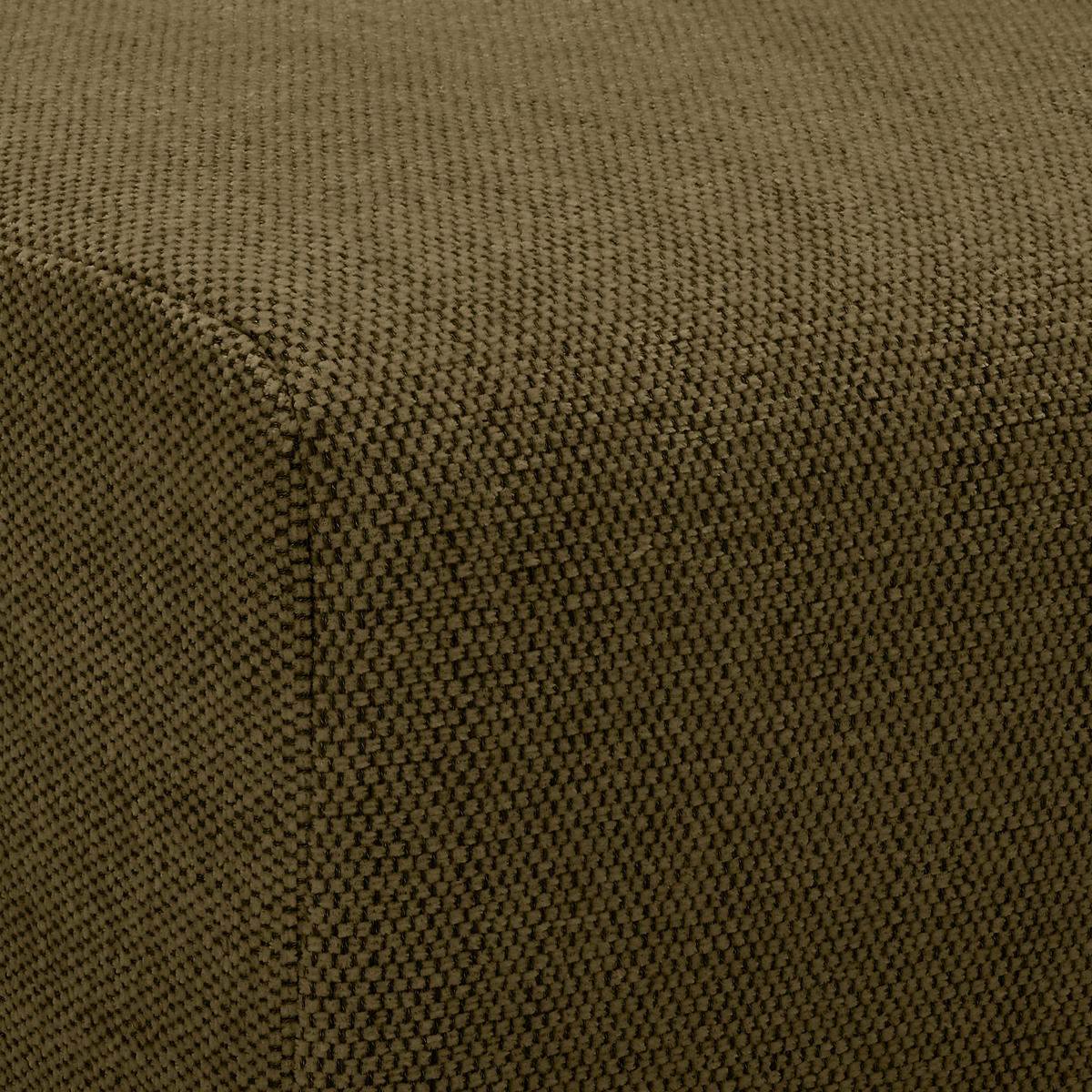 HOCKER in Textil Grün  - Buchefarben/Grün, Konventionell, Holz/Textil (101/44/92cm) - Livetastic