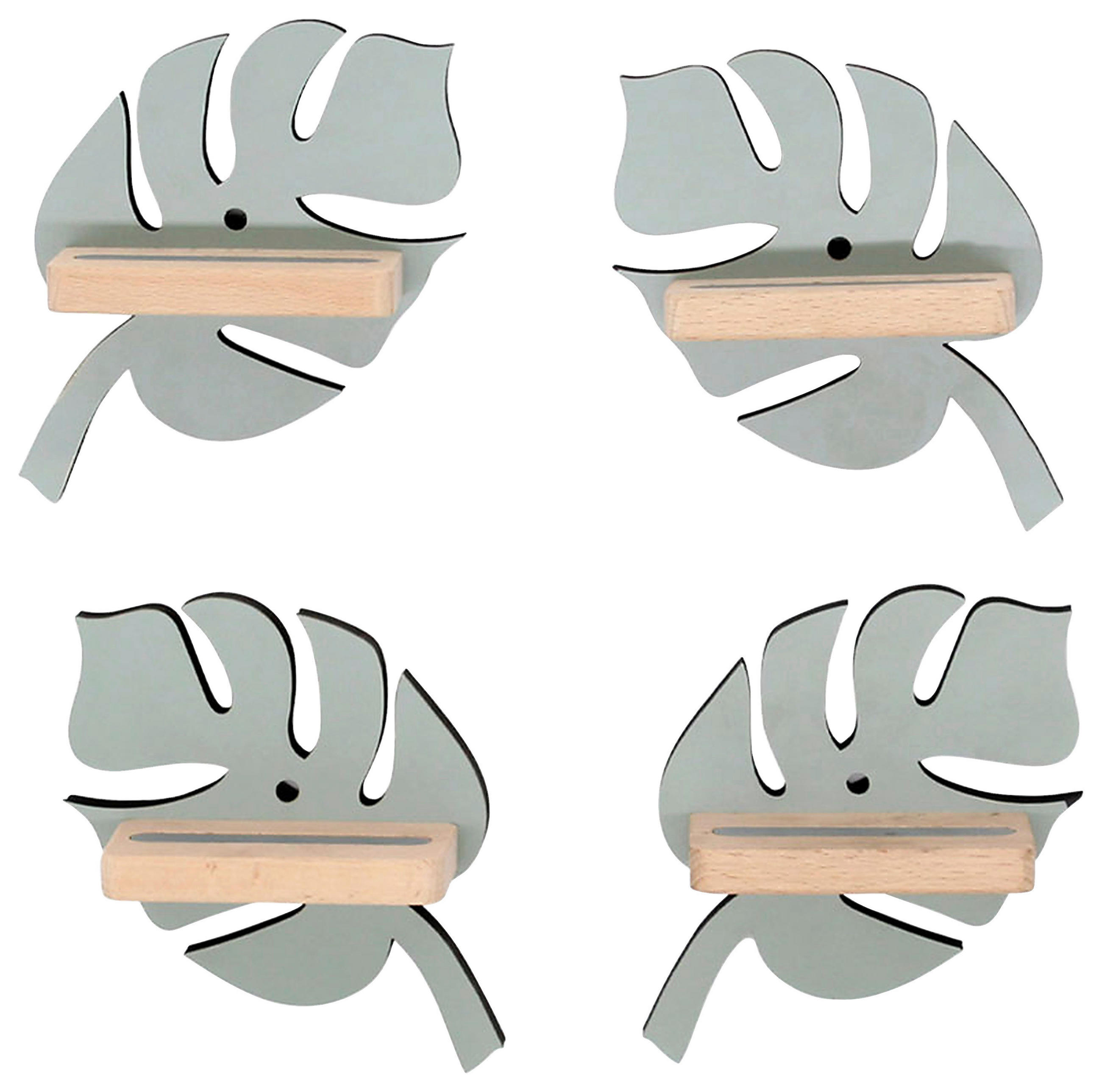 KINDERREGAL  - Grau, Modern, Holzwerkstoff (10/17/5cm) - MID.YOU