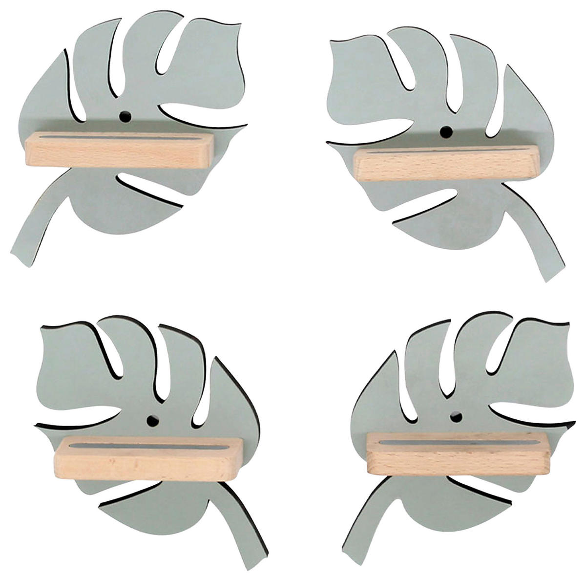 KINDERREGAL  - Grau, Modern, Holzwerkstoff (10/17/5cm) - MID.YOU