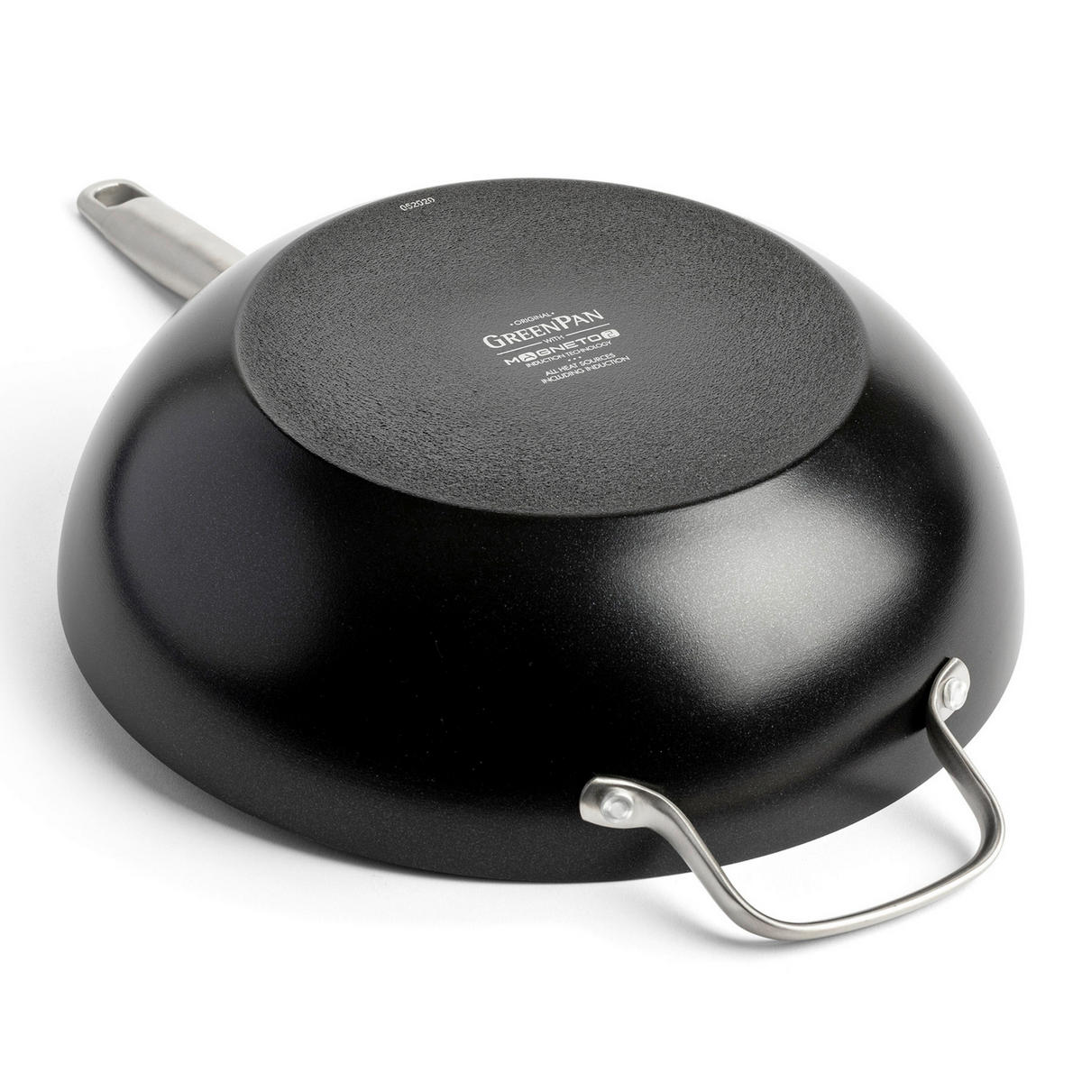 WOKPFANNE Copenhagen Keramikbeschichtung 30 cm  - Schwarz, Basics, Metall (30cm)
