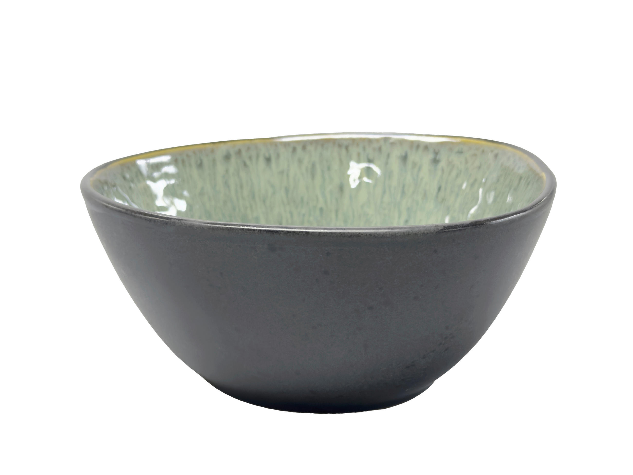 SKÅL SØREN GREEN   - grön, Trend, keramik (18,1/16,9cm) - Novel