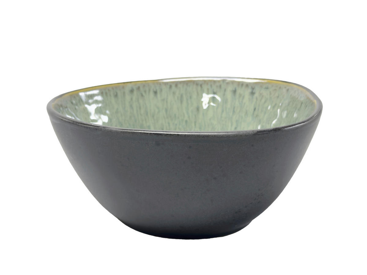 SCHÜSSEL SØREN GREEN   - Grün, Trend, Keramik (18,1/16,9cm) - Novel