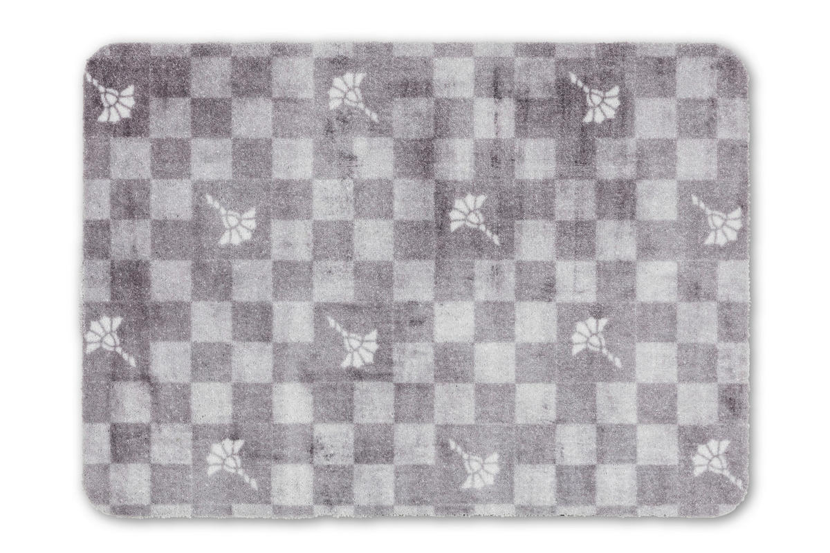 FUSSMATTE - Grau, Design, Kunststoff (50/70cm) - Joop!