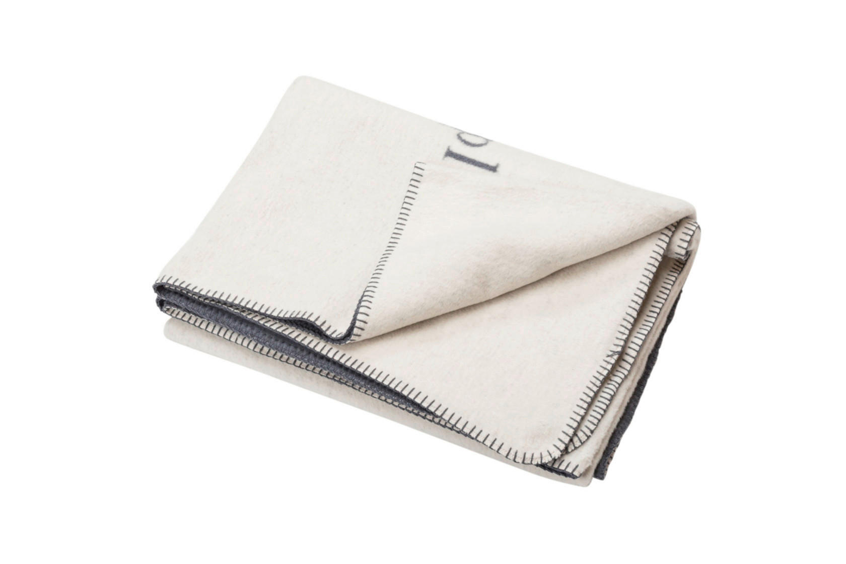 WOHNDECKE 150/200 cm  - Weiß/Grau, KONVENTIONELL, Textil (150/200cm) - David Fussenegger