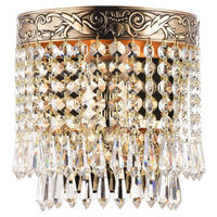 WANDLEUCHTE 17/18,4/11,9 cm   - Goldfarben, Basics, Glas/Metall (17/18,4/11,9cm) - MAYTONI