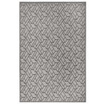 OUTDOORTEPPICH 63/120/120 cm Clyde Grau, Beige  - Beige/Grau, Design, Kunststoff/Textil (63/120/120cm) - Novel