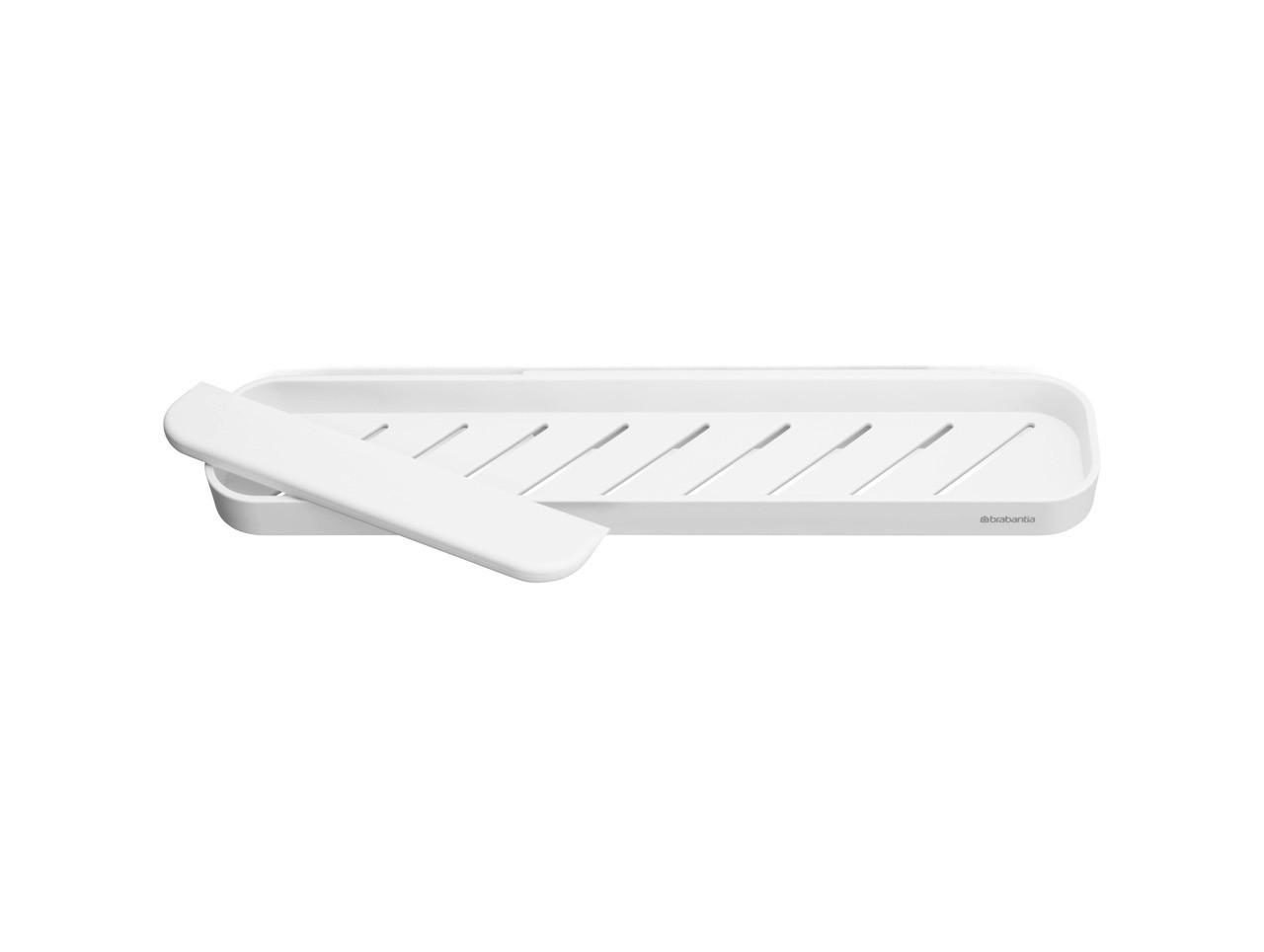 POLICA ZA TUŠ KABINU  metal, plastika  - bela, Osnovno, metal/plastika (42.1/7.3/9cm) - Brabantia