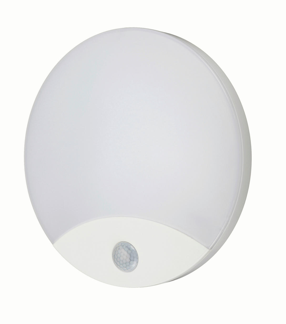 ZUNANJA STENSKA SVETILKA   25/4,9/25 cm            - bela, Basics, umetna masa (25/4,9/25cm)