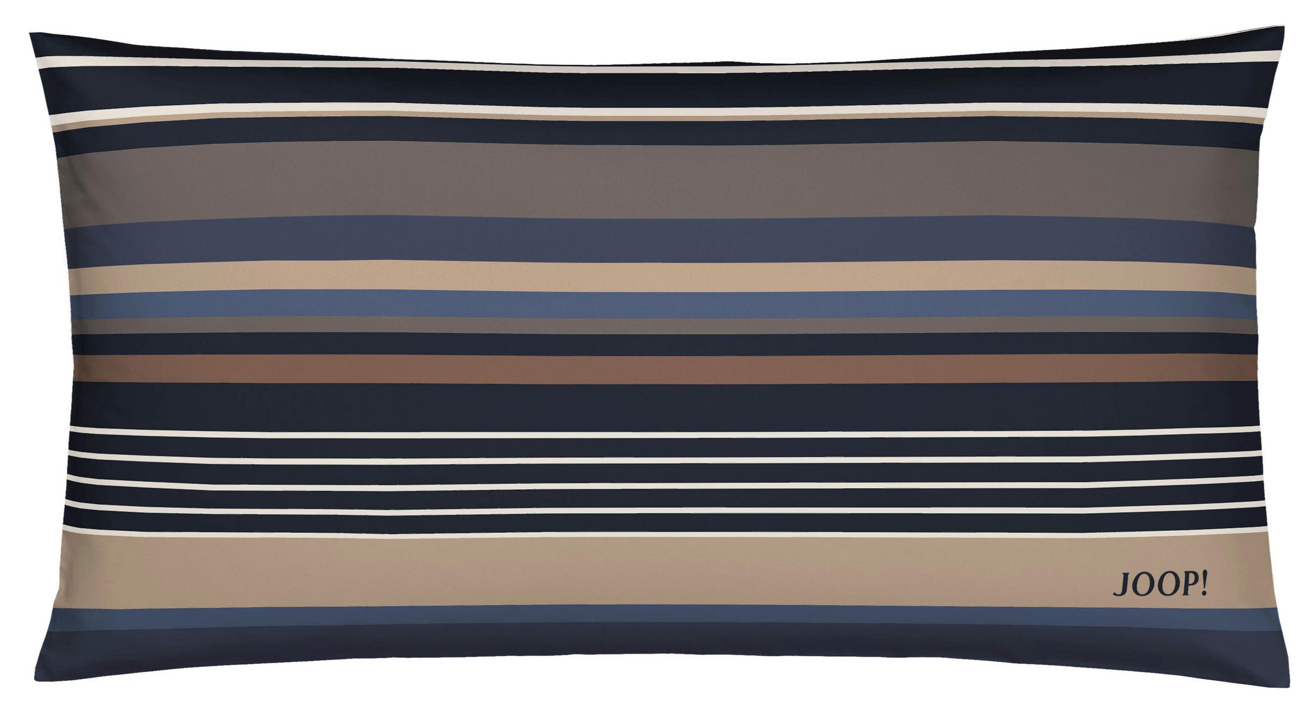 KISSENHÜLLE 40/80 cm - Blau/Altrosa, Basics, Textil (40/80cm) - Joop!