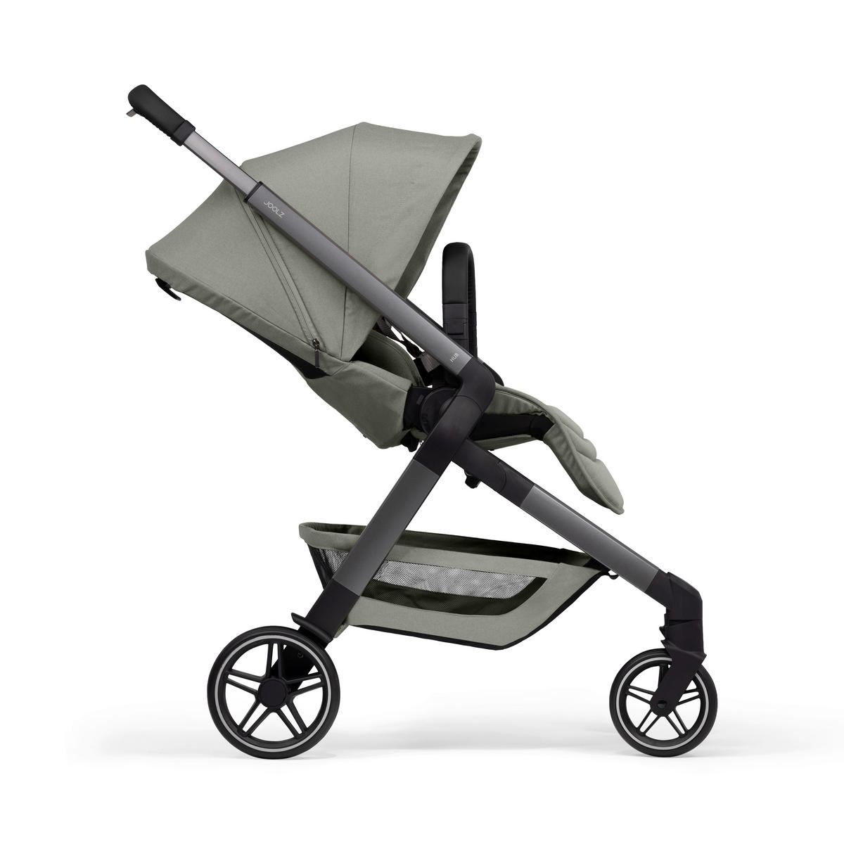 KINDERWAGEN Hub2  - Salbeigrün, Basics, Textil (102/52.5/93cm) - Joolz