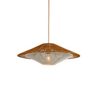 Lampă Suspendată 60/60/270 cm  - alb/maro deschis, Trend, hârtie (60/60/270cm) - Good & Mojo