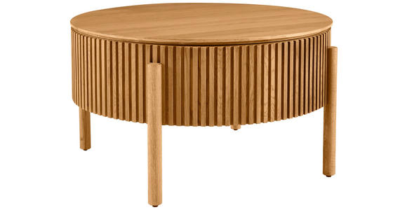COUCHTISCH in Holz, Holzwerkstoff 75/75/42 cm  - Eichefarben, Natur, Holz/Holzwerkstoff (75/75/42cm) - Waldwelt