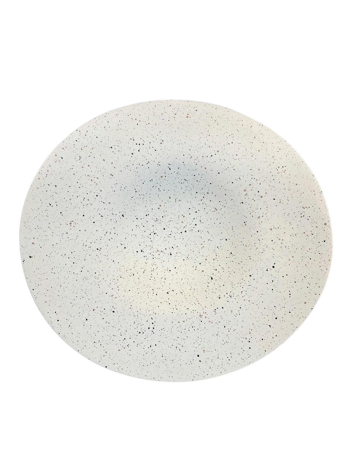 DEKOSCHALE - Grauweiß, Design, Kunststoff (39,5/39,5/11cm) - Ambia Home