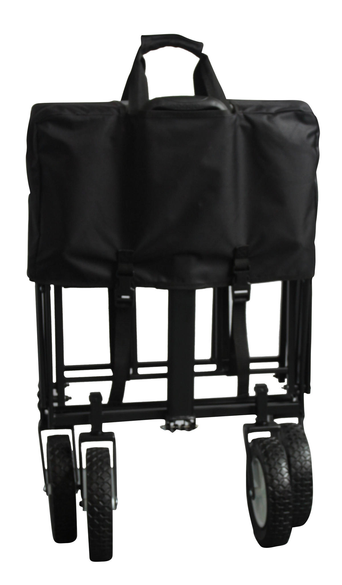 BOLLERWAGEN    - Schwarz/Grau, Basics, Kunststoff/Textil (100/50/80cm) - My Baby Lou