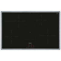 INDUKTIONSKOCHFELD EH845BFB1E  - Edelstahlfarben/Schwarz, Basics, Glas/Metall (79,5/5,5/51,7cm) - Siemens