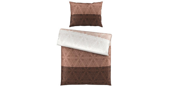 BETTWÄSCHE Satin 140/200 cm  - Taupe, KONVENTIONELL, Textil (140/200cm) - Esposa