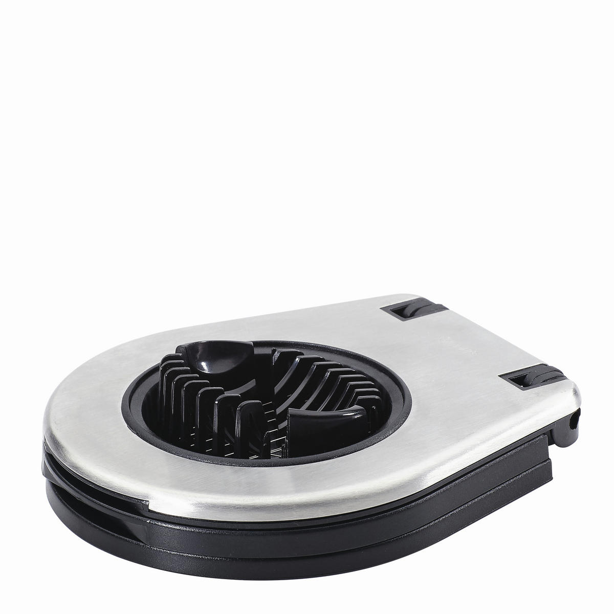 EISCHNEIDER - Edelstahlfarben/Schwarz, Basics, Kunststoff/Metall (13,0/11,0/3,3cm) - Gefu