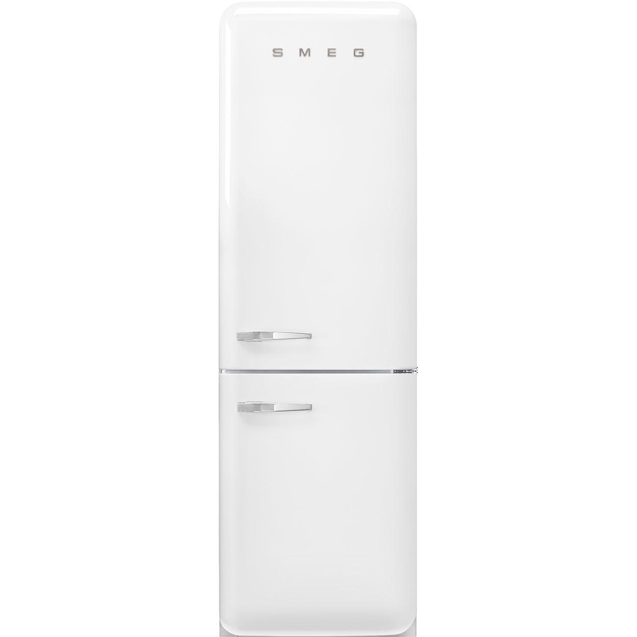 KÜHL-GEFRIER-KOMBINATION 60/196,8/72,8 cm FAB32RWH5  - Weiß, Basics, Metall (60/196,8/72,8cm) - SMEG